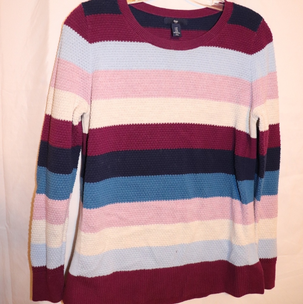 Striped Long Sleeve Sweater